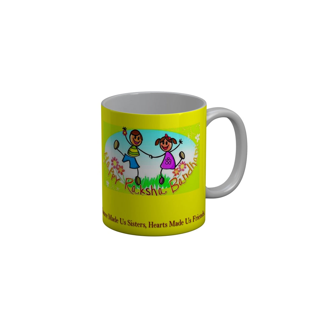 FunkyDecors Rakshabandhan Ceramic Coffee Mug