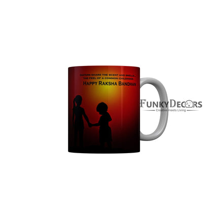 FunkyDecors Rakshabandhan Ceramic Coffee Mug