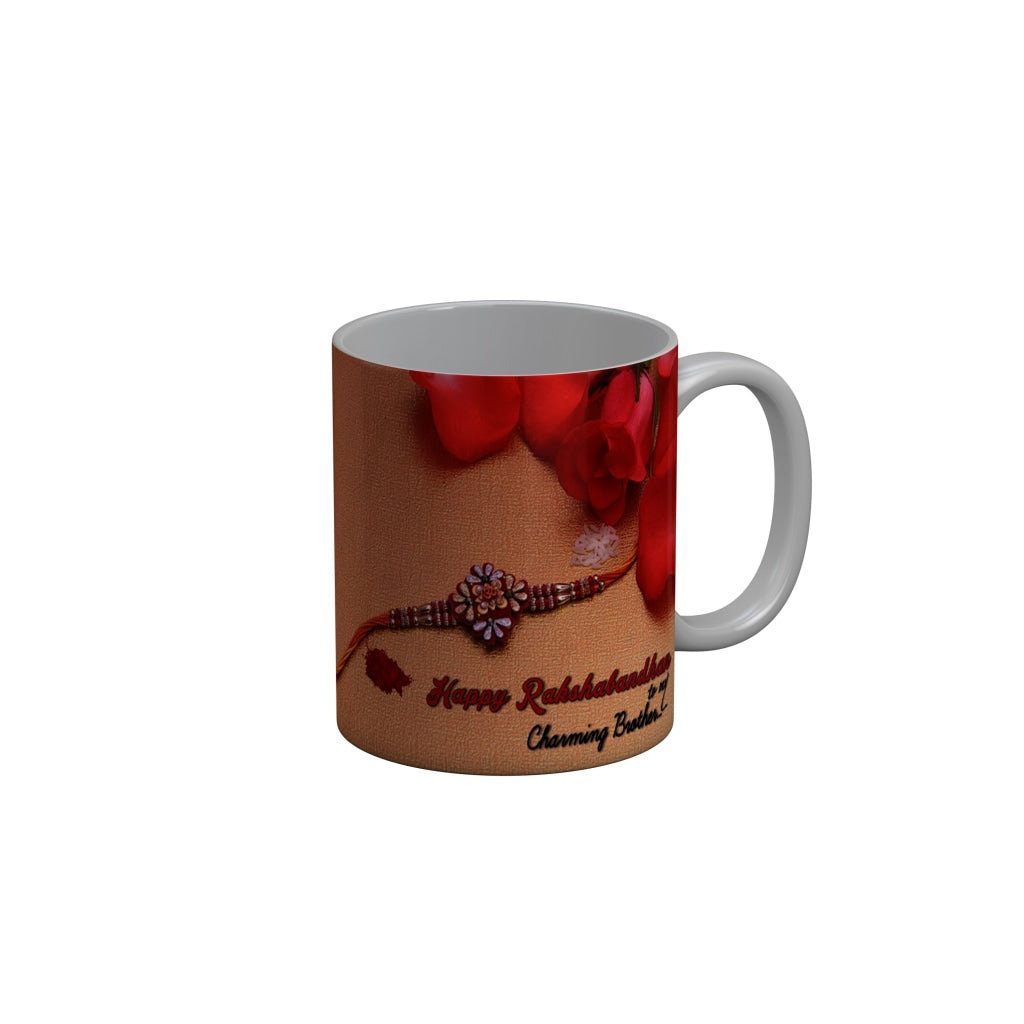 FunkyDecors Rakshabandhan Ceramic Coffee Mug