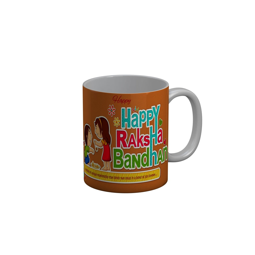 FunkyDecors Rakshabandhan Ceramic Coffee Mug