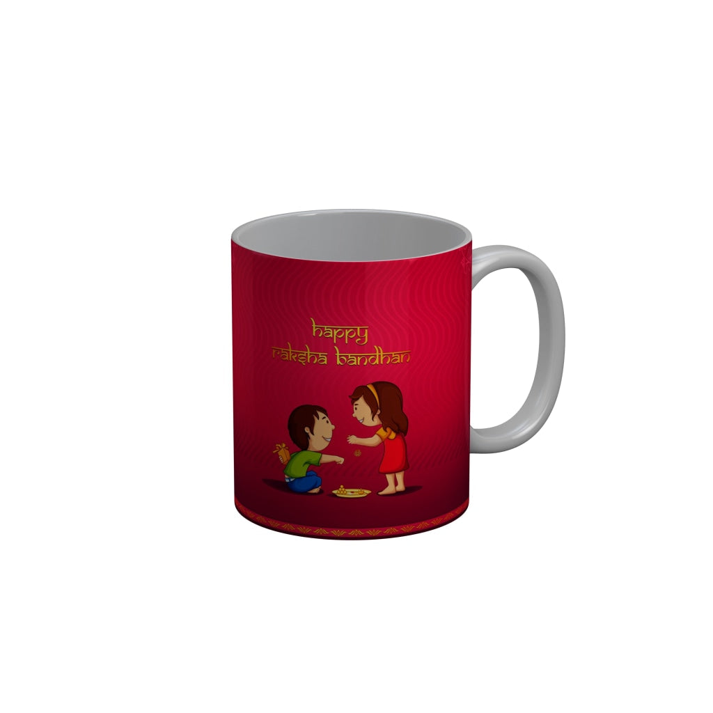 FunkyDecors Rakshabandhan Ceramic Coffee Mug