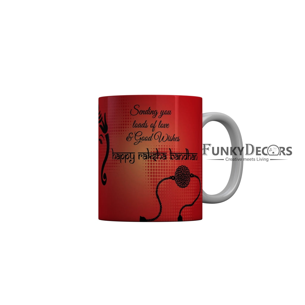 FunkyDecors Rakshabandhan Ceramic Coffee Mug