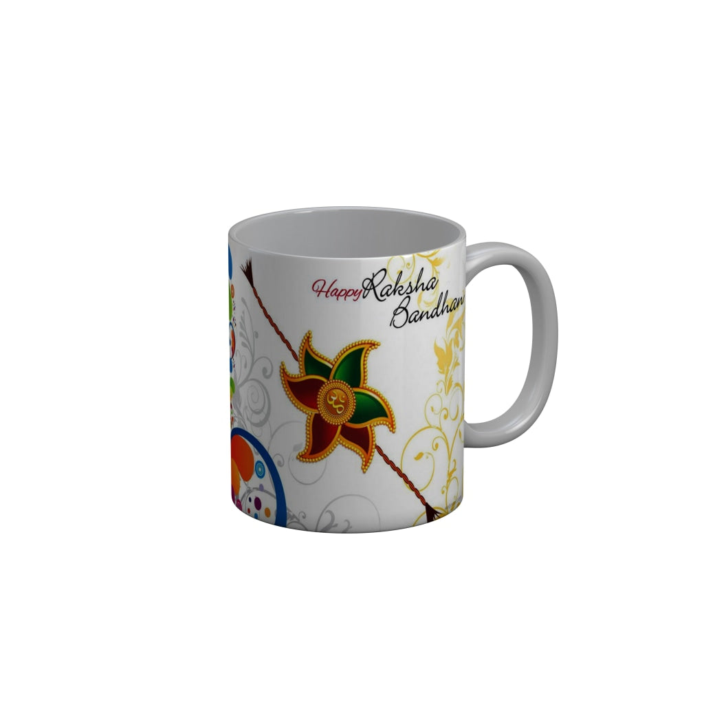 FunkyDecors Rakshabandhan Ceramic Coffee Mug