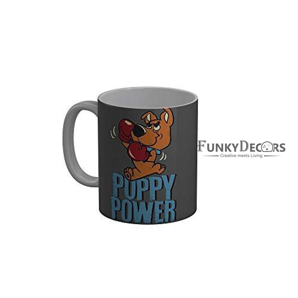 Funkydecors Scooby Doo Cartoon Ceramic Mug 350 Ml Multicolor Mugs