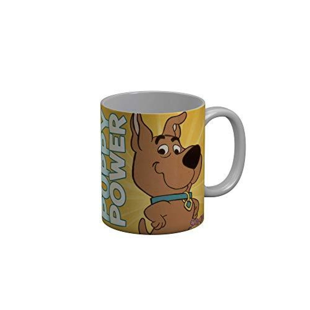 Funkydecors Scooby Doo Cartoon Ceramic Mug 350 Ml Multicolor Mugs