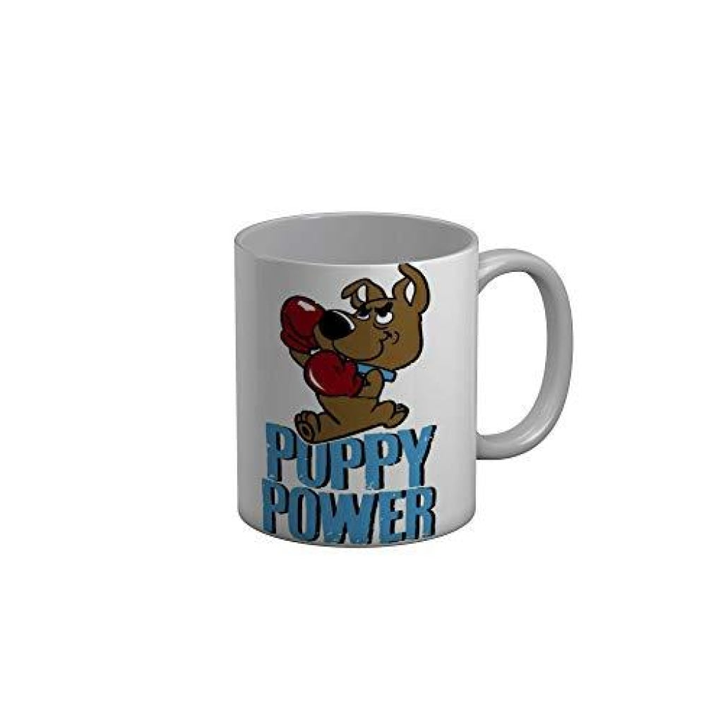 Funkydecors Scooby Doo Cartoon Ceramic Mug 350 Ml Multicolor Mugs