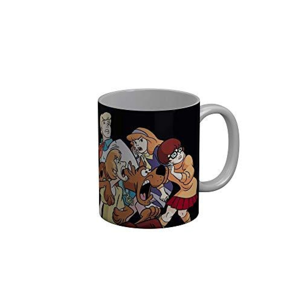 Funkydecors Scooby Doo Cartoon Ceramic Mug 350 Ml Multicolor Mugs