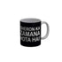 Funkydecors Sheron Ka Zamana Hota Hai Black Quotes Ceramic Coffee Mug 350 Ml Mugs