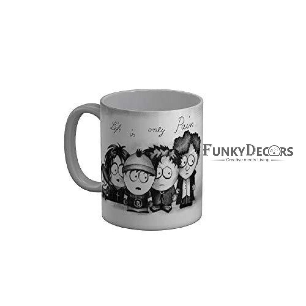 Funkydecors South Park Cartoon Ceramic Mug 350 Ml Multicolor Mugs