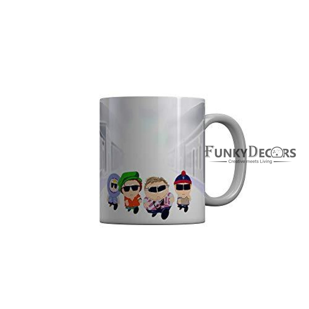Funkydecors South Park Cartoon Ceramic Mug 350 Ml Multicolor Mugs
