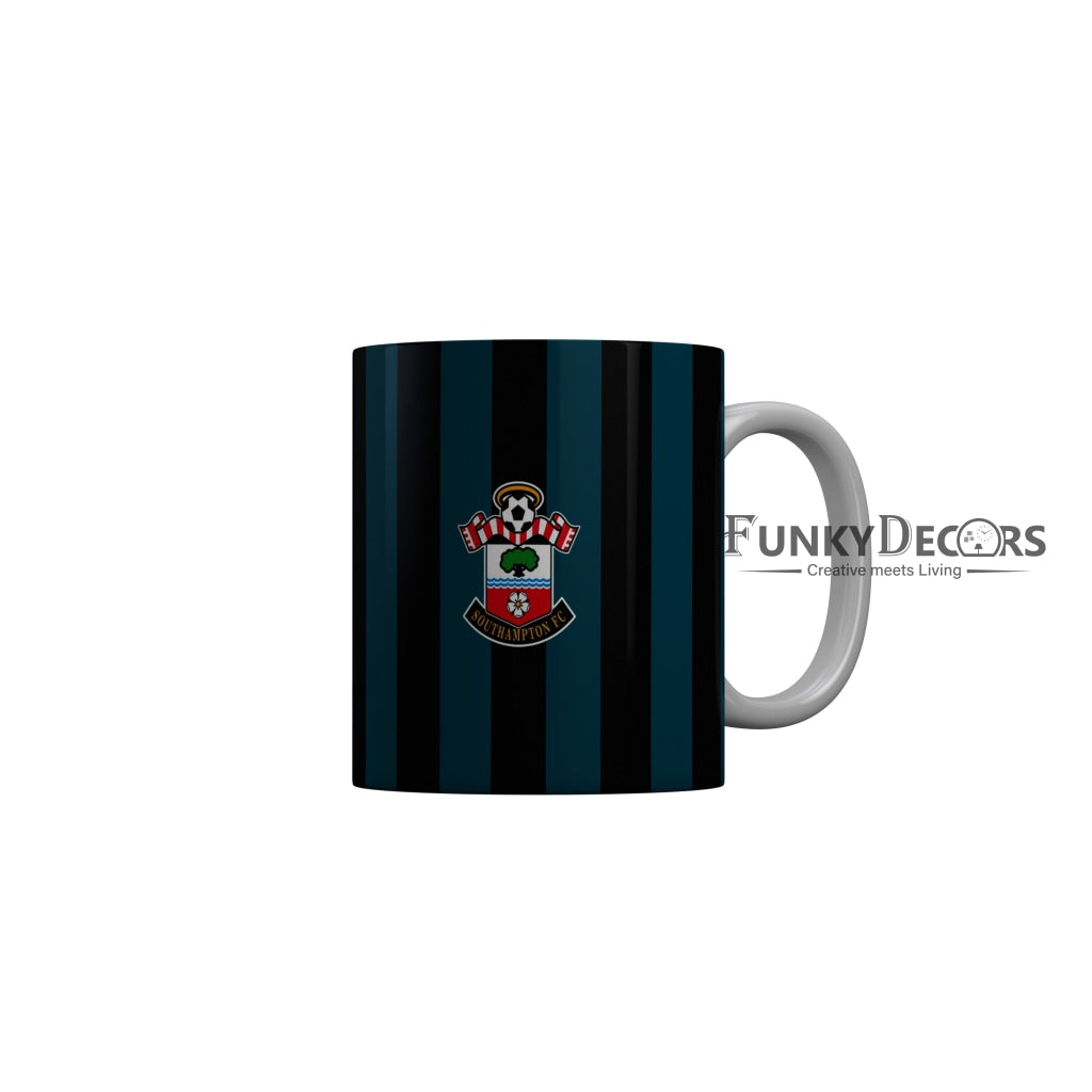FunkyDecors Southampton FC Blue Black Ceramic Coffee Mug