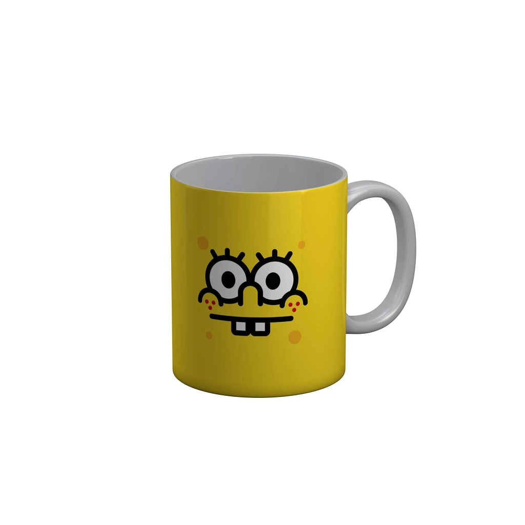 Funkydecors Sponge Bob Cartoon Ceramic Mug 350 Ml Multicolor Mugs