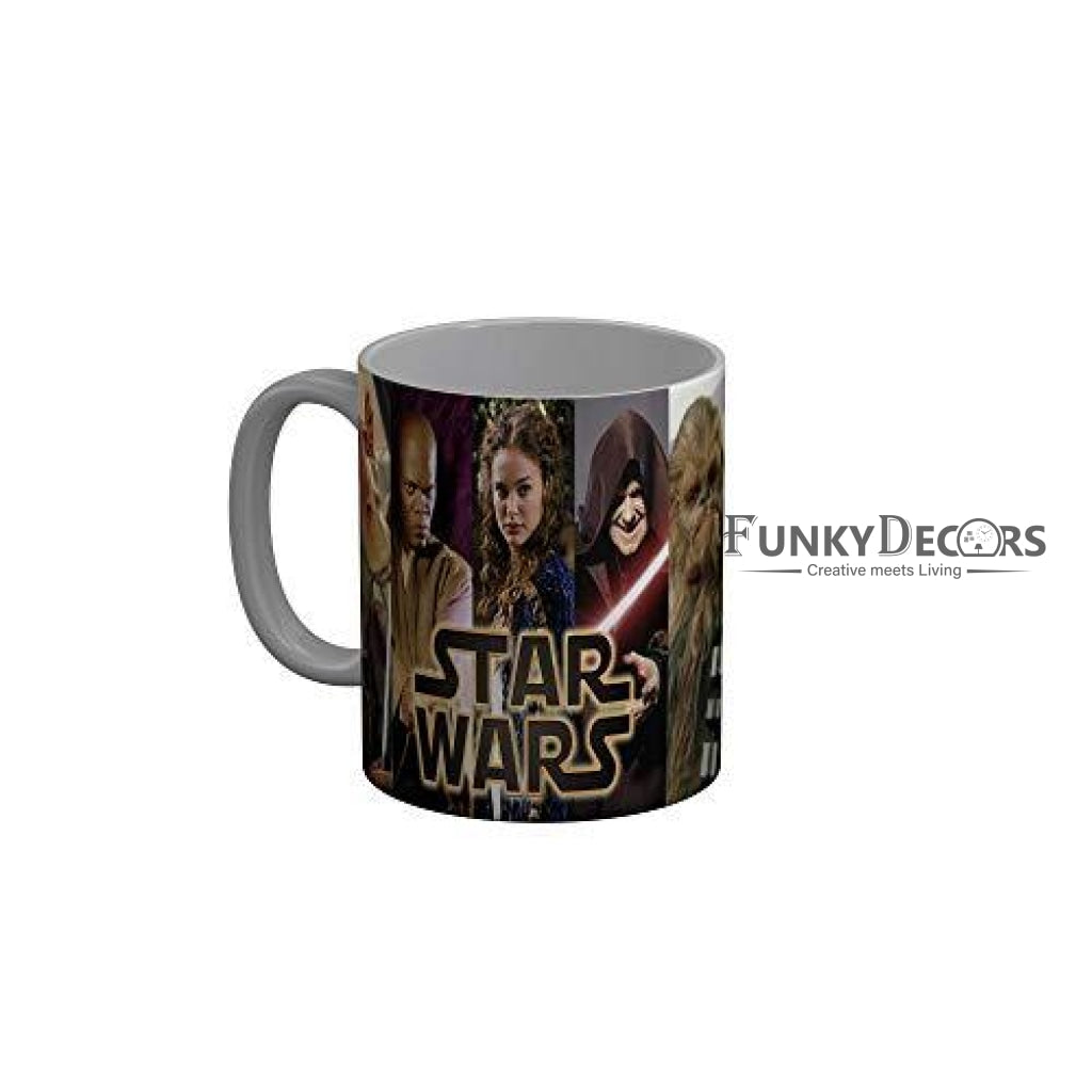Funkydecors Star Wars Ceramic Mug 350 Ml Multicolor Mugs