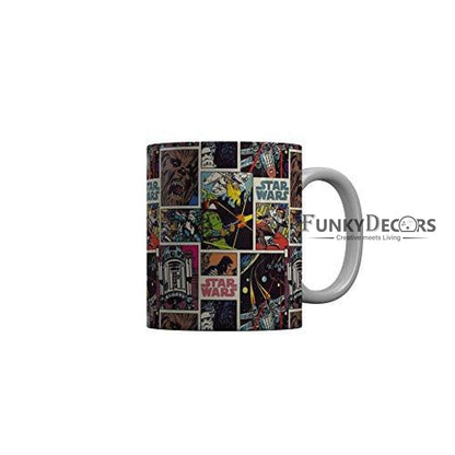 Funkydecors Star Wars Ceramic Mug 350 Ml Multicolor Mugs