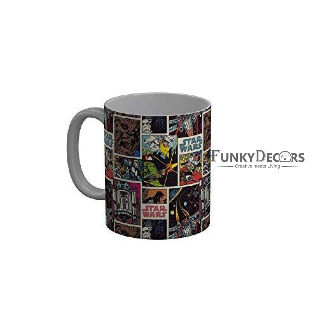 Funkydecors Star Wars Ceramic Mug 350 Ml Multicolor Mugs