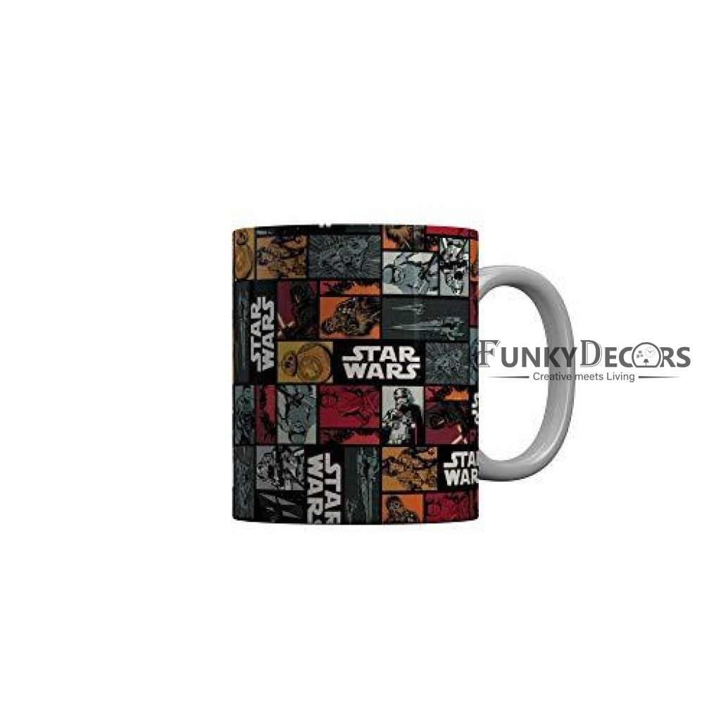 Funkydecors Star Wars Ceramic Mug 350 Ml Multicolor Mugs