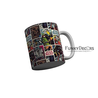 Funkydecors Star Wars Ceramic Mug 350 Ml Multicolor Mugs