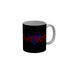 FunkyDecors Swatkats Black Quotes Ceramic Coffee Mug, 350 ml