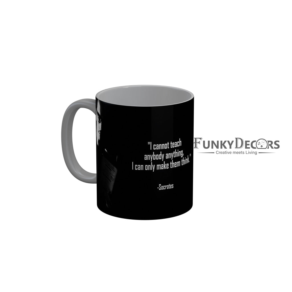 FunkyDecors Teachers Day Thank You Teacher World Greatest Teacher Gift for Teacher for Mentor Ceramic Coffee Mug