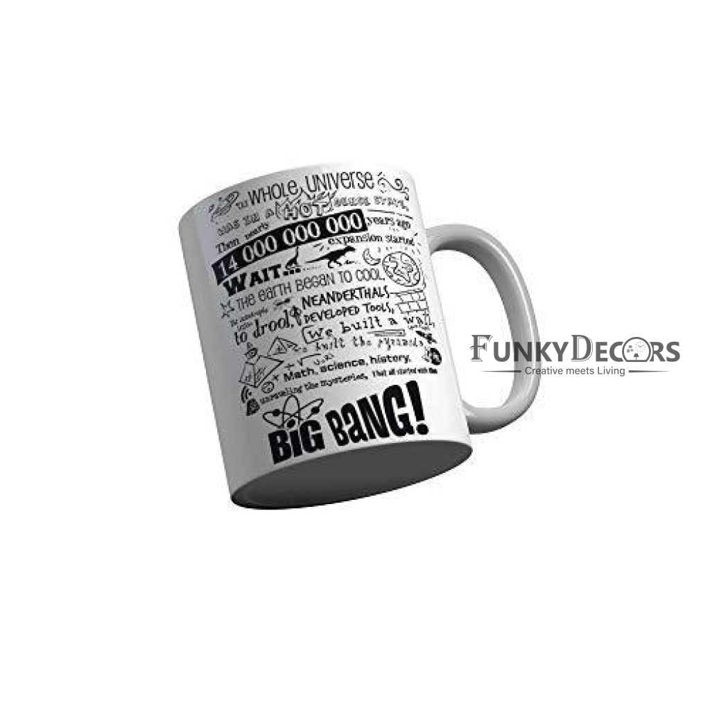 Funkydecors The Big Bang Theory Ceramic Mug 350 Ml Multicolor Mugs
