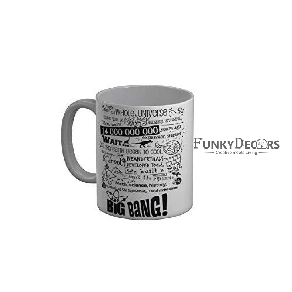 Funkydecors The Big Bang Theory Ceramic Mug 350 Ml Multicolor Mugs