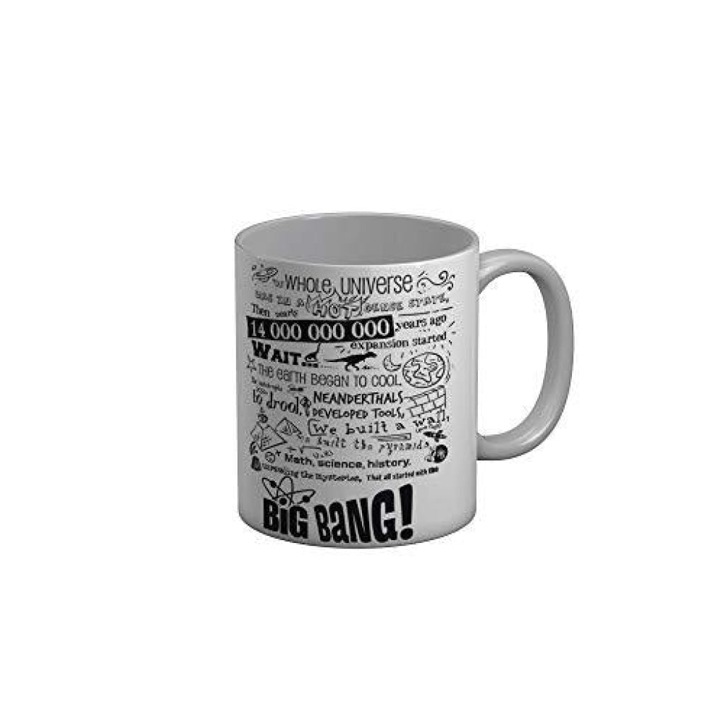 Funkydecors The Big Bang Theory Ceramic Mug 350 Ml Multicolor Mugs