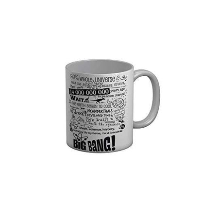 Funkydecors The Big Bang Theory Ceramic Mug 350 Ml Multicolor Mugs