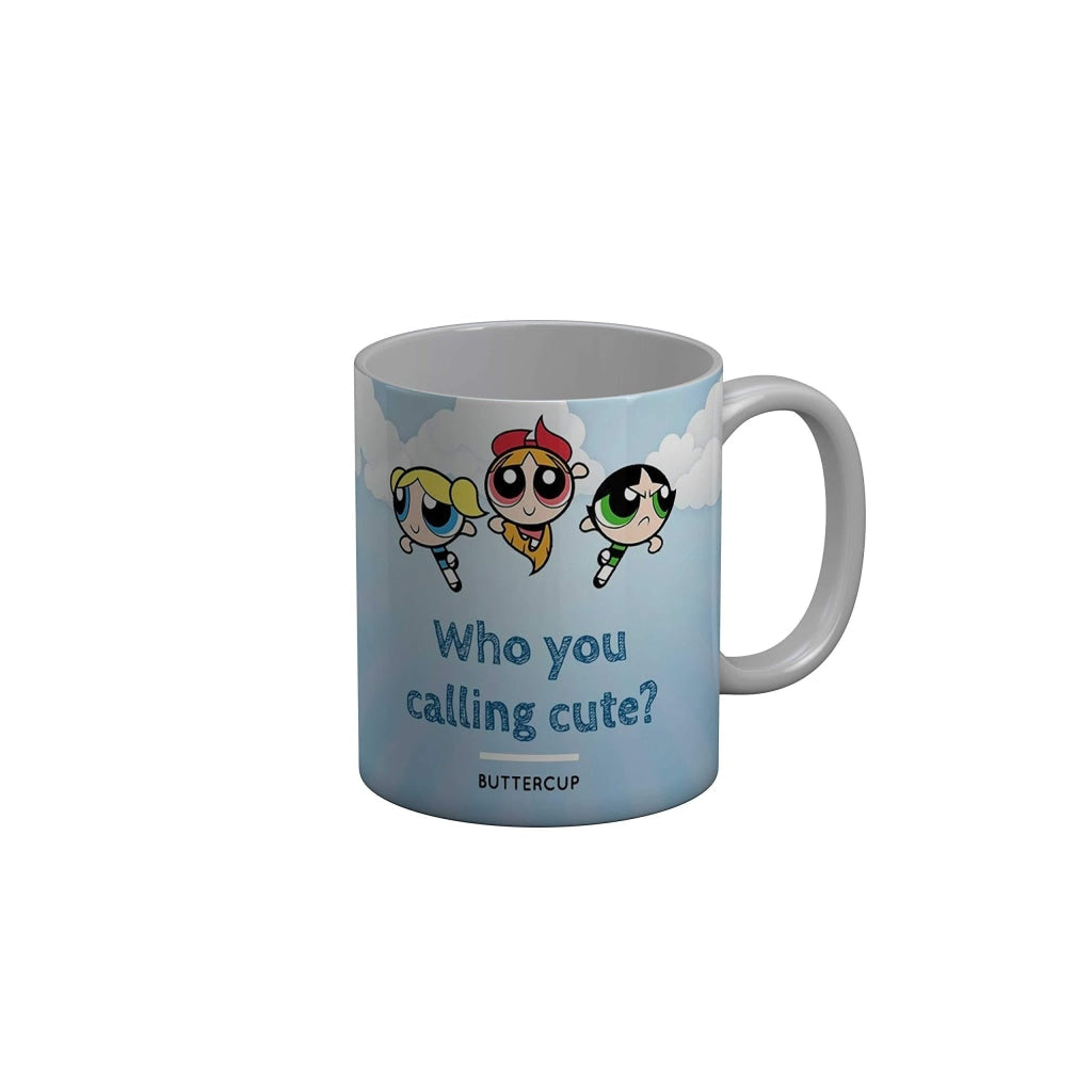 Funkydecors The Powerpuff Girls Cartoon Ceramic Mug 350 Ml Multicolor Mugs