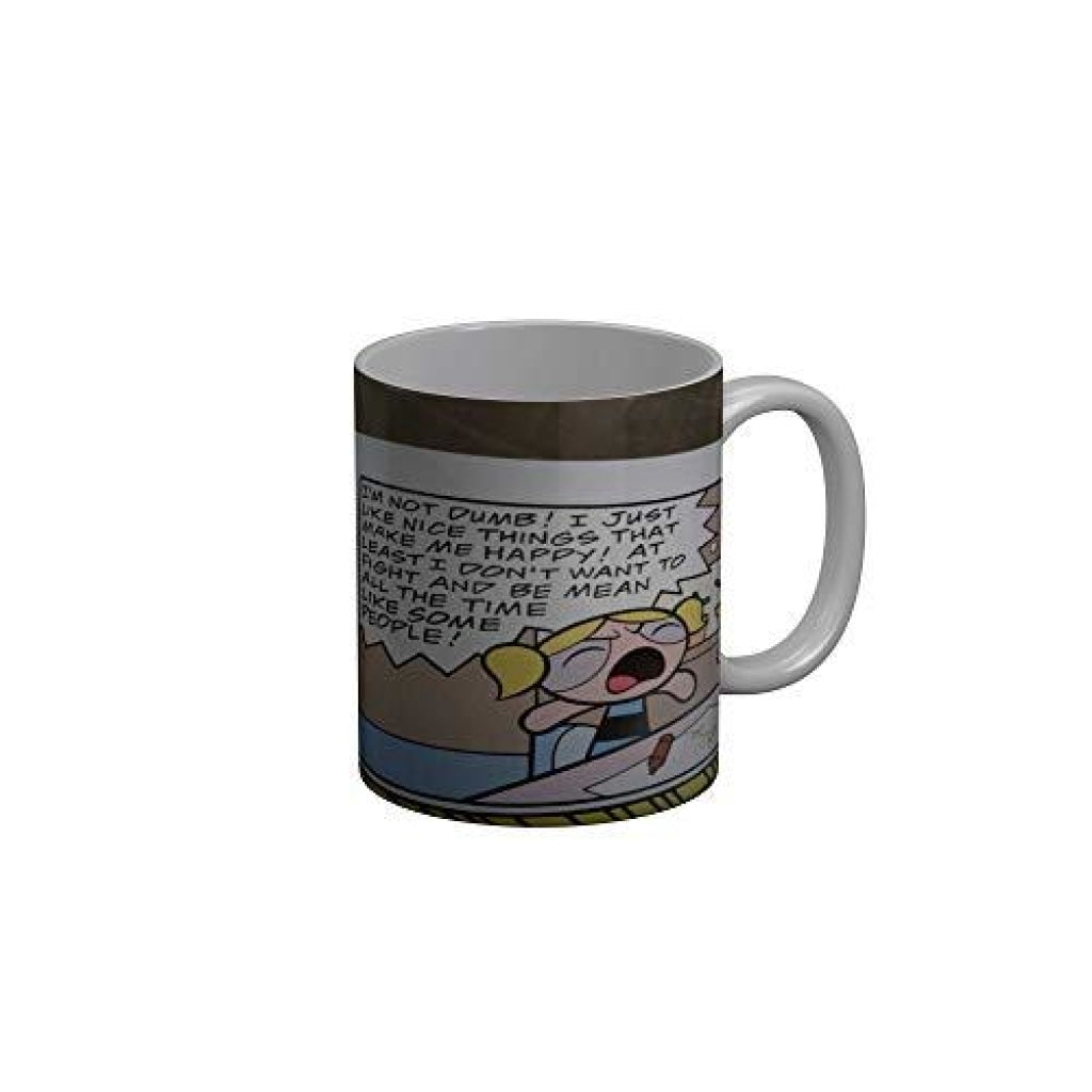 Funkydecors The Powerpuff Girls Cartoon Ceramic Mug 350 Ml Multicolor Mugs