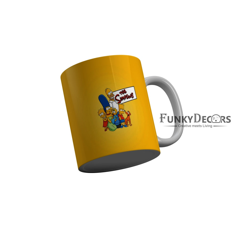 FunkyDecors The Simpson Ceramic Coffee Mug