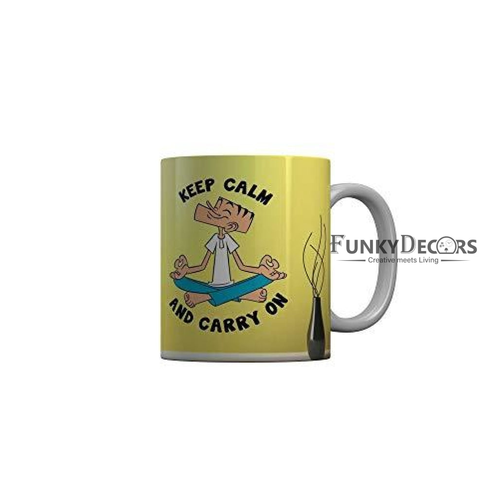 Funkydecors Tinkle Cartoon Ceramic Mug 350 Ml Multicolor Mugs