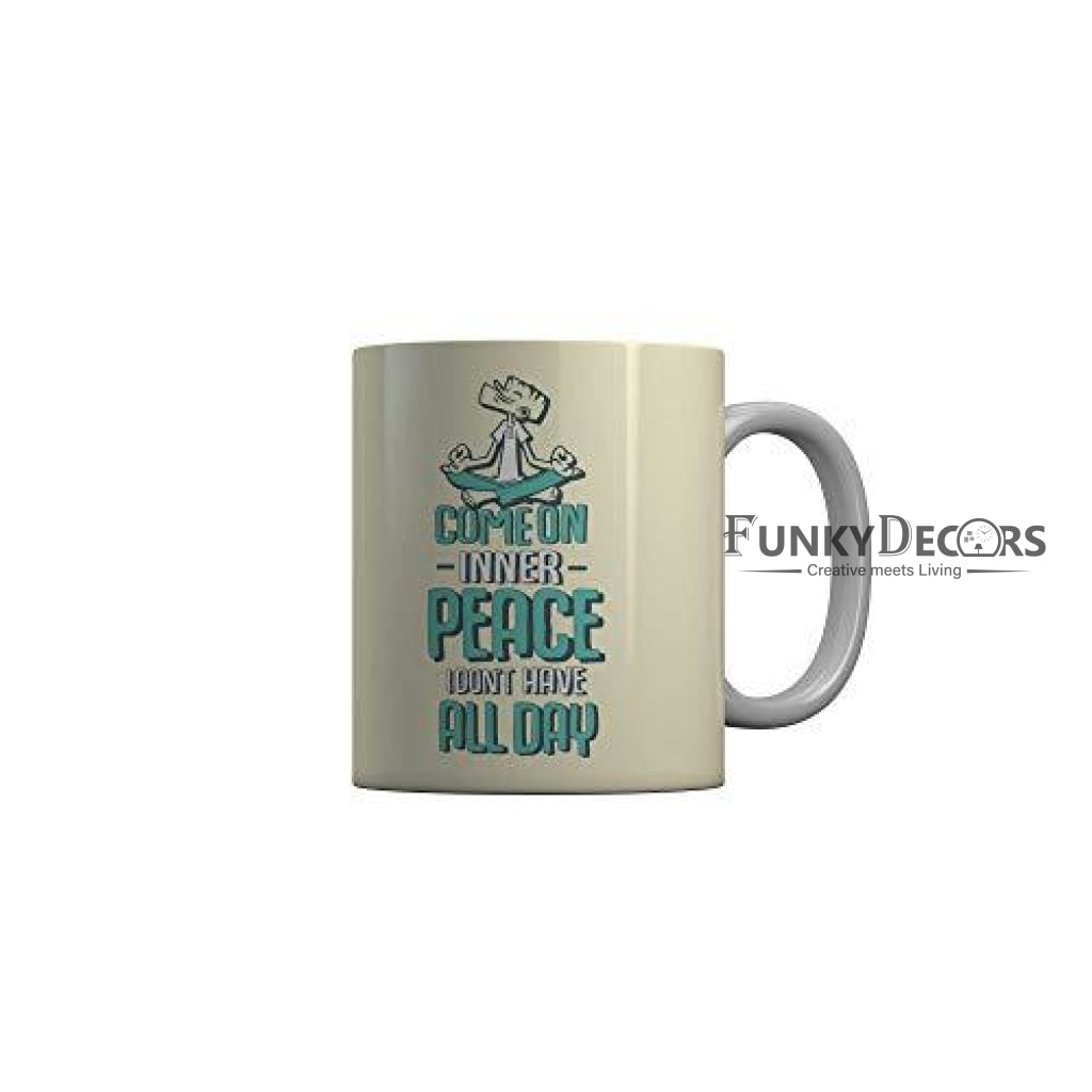 Funkydecors Tinkle Cartoon Ceramic Mug 350 Ml Multicolor Mugs