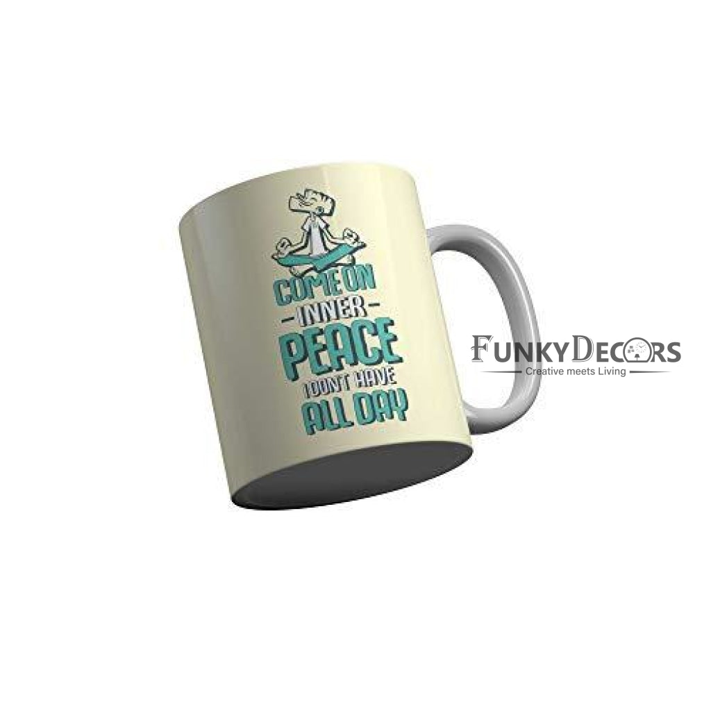 Funkydecors Tinkle Cartoon Ceramic Mug 350 Ml Multicolor Mugs
