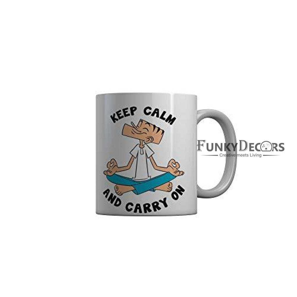 Funkydecors Tinkle Cartoon Ceramic Mug 350 Ml Multicolor Mugs