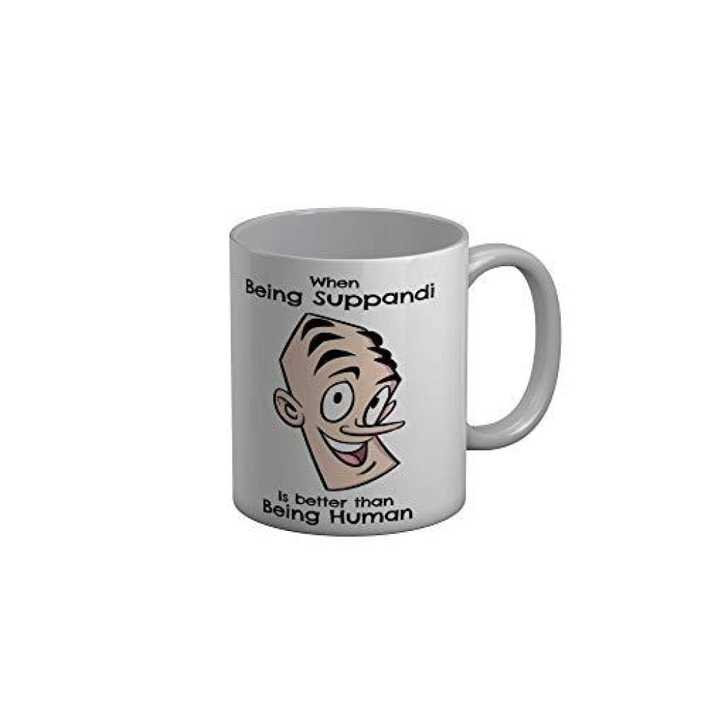 Funkydecors Tinkle Cartoon Ceramic Mug 350 Ml Multicolor Mugs