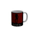 FunkyDecors Tota Black Funny Quotes Ceramic Coffee Mug, 350 ml