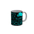 FunkyDecors When Life Gets Blurry Adjust Your Focus Black Funny Quotes Ceramic Coffee Mug, 350 ml