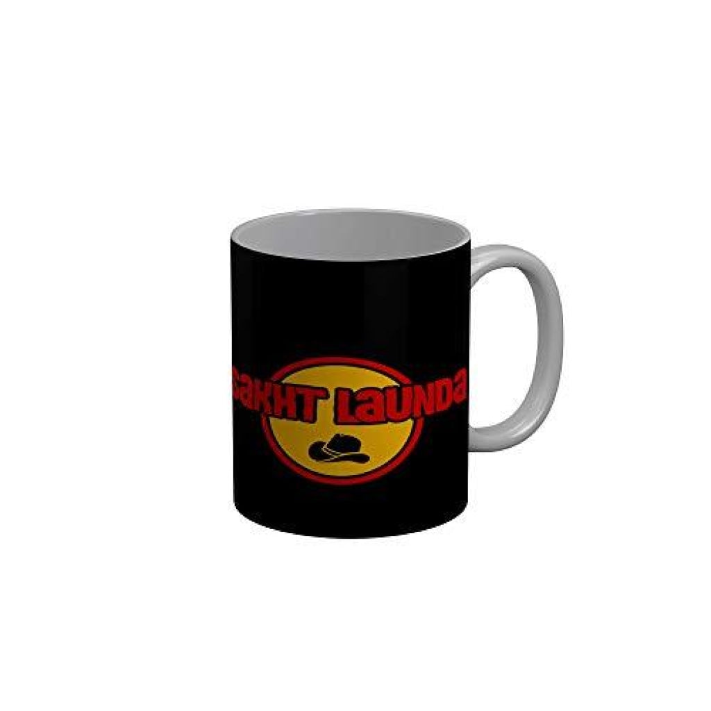 Funkydecors Zakir Khan Standup Comedy Funny Quotes Ceramic Mug 350 Ml Multicolor Mugs