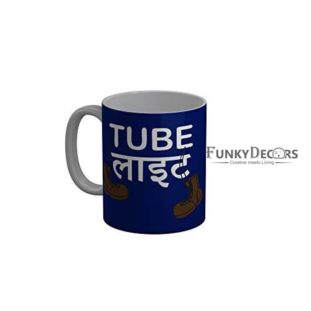 Funkydecorstube Light Blue Funny Quotes Ceramic Coffee Mug 350 Ml Mugs