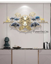 Load image into Gallery viewer, Funkytradition 3D Luxury Wall Clock Art Colorful Metal Watch Decor For Home Office And Gifts Clocks
