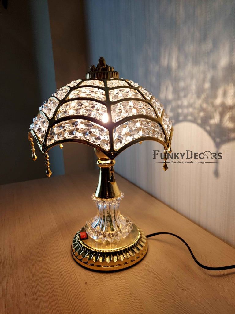 FunkyDecors Elegant Design Table Lamp For Side Study Christmas Anniversary Birthday Gift Home And