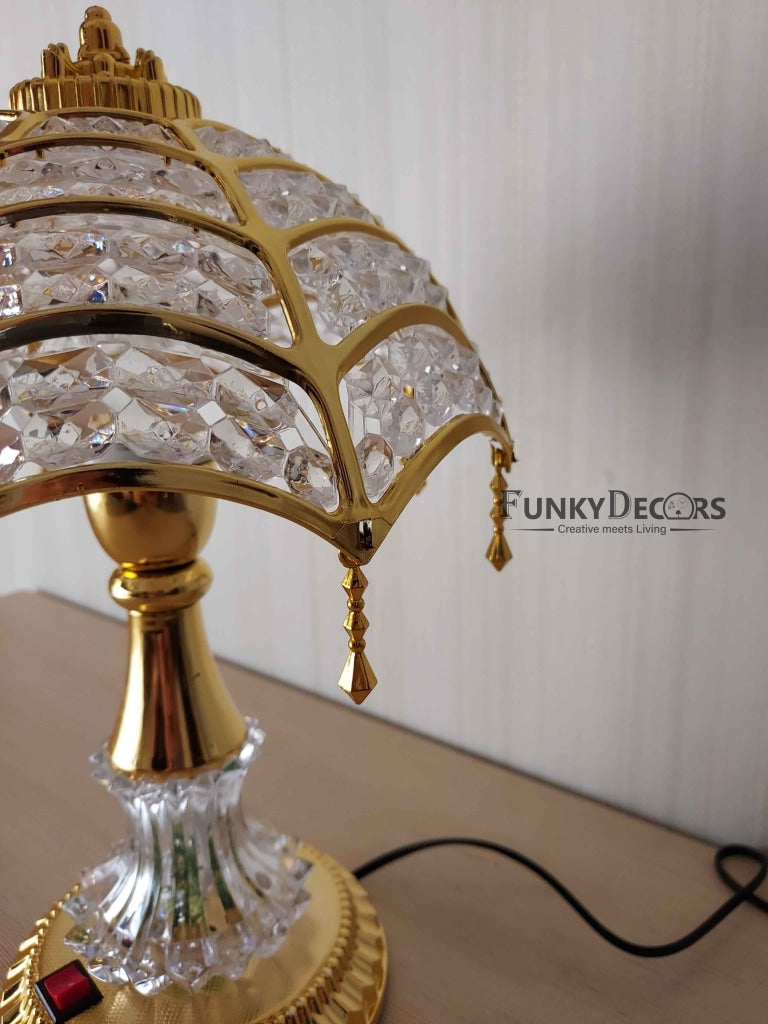 FunkyDecors Elegant Design Table Lamp For Side Study Christmas Anniversary Birthday Gift Home And