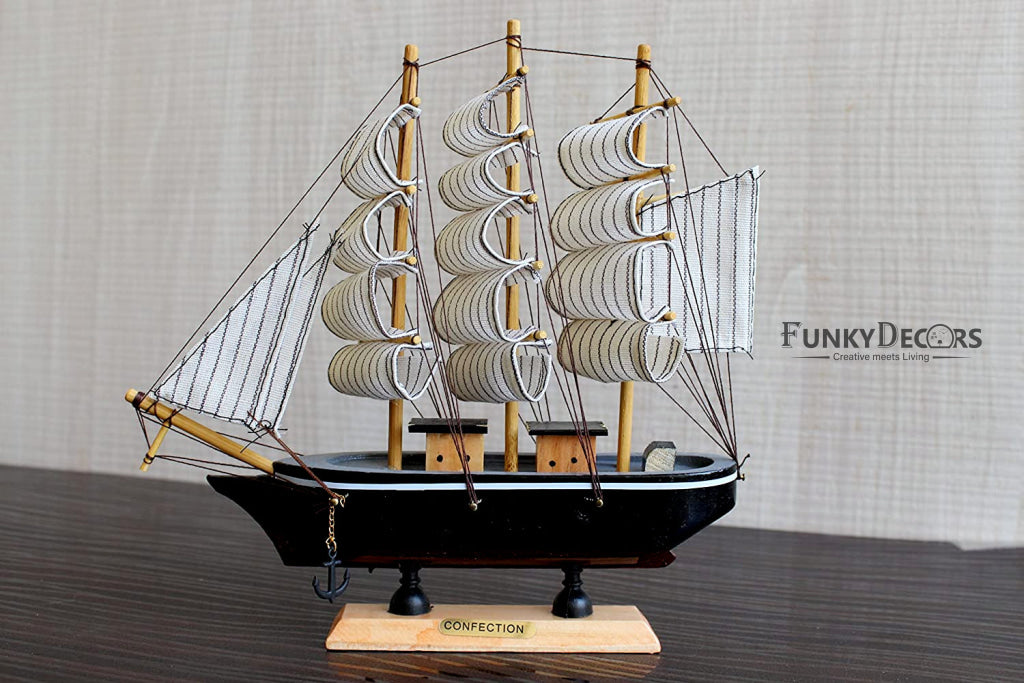 FunkyTradition Handmade Pirates of Caribbean Ship Detailed Wooden Mode –  FunkyDecors
