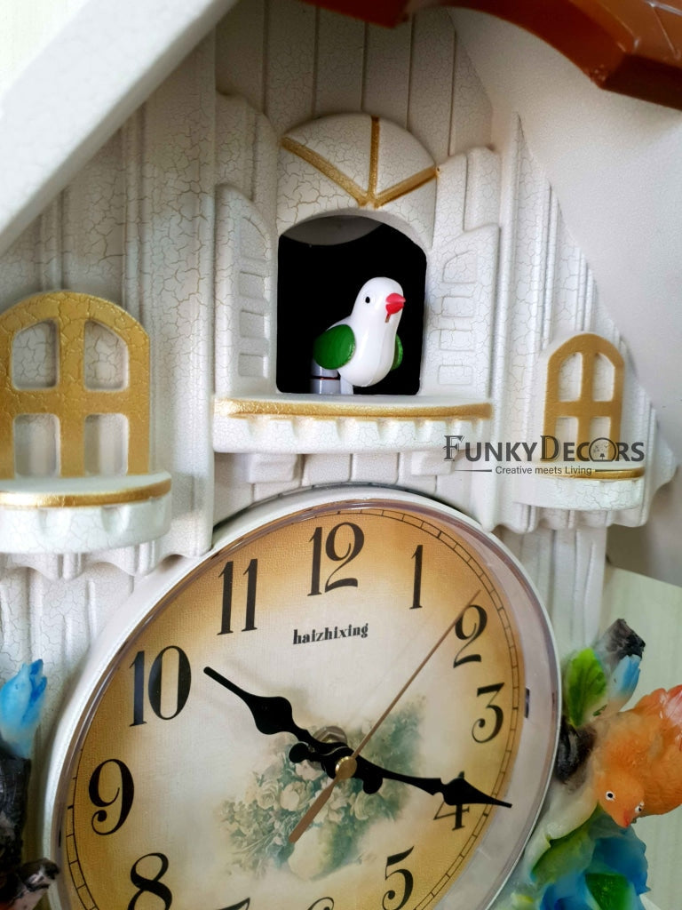 Funkytradition Hanging Cuckoo Wall Clock For Home Office Decor And Gifts 70 Cm Tall- Funkydecors