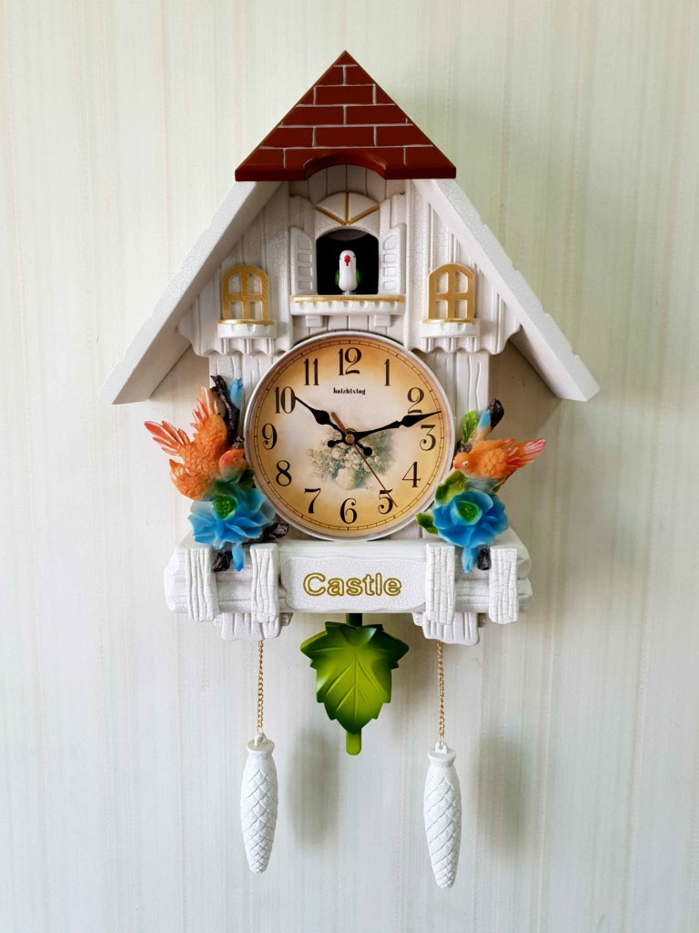 Funkytradition Hanging Cuckoo Wall Clock For Home Office Decor And Gifts 70 Cm Tall- Funkydecors