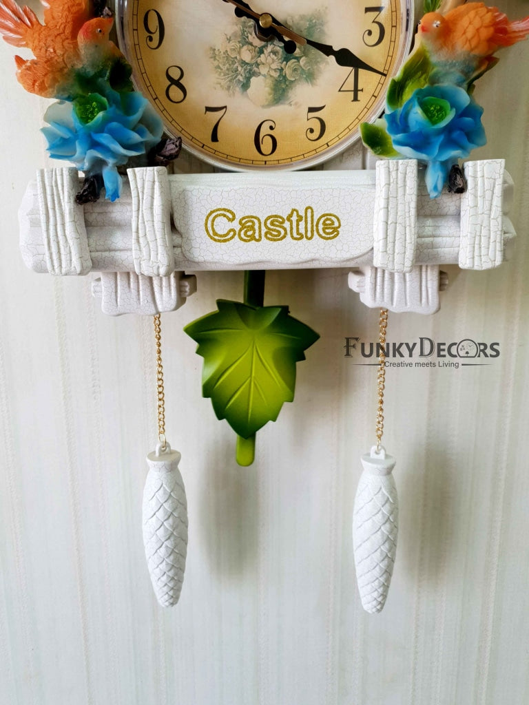 Funkytradition Hanging Cuckoo Wall Clock For Home Office Decor And Gifts 70 Cm Tall- Funkydecors