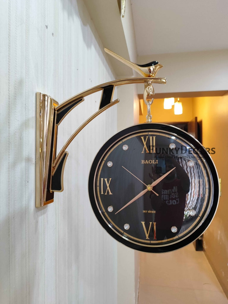 Funky offers hand blown clock