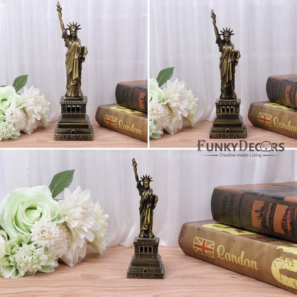 FunkyDecors Statue Of Liberty New York City Showpiece For Home Office Decor And Anniversary