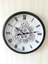 FunkyDecors The Timeless Wheel Of Age Moving Gear Wall Clock Chronograph Working Watch 42 Cm Tall
