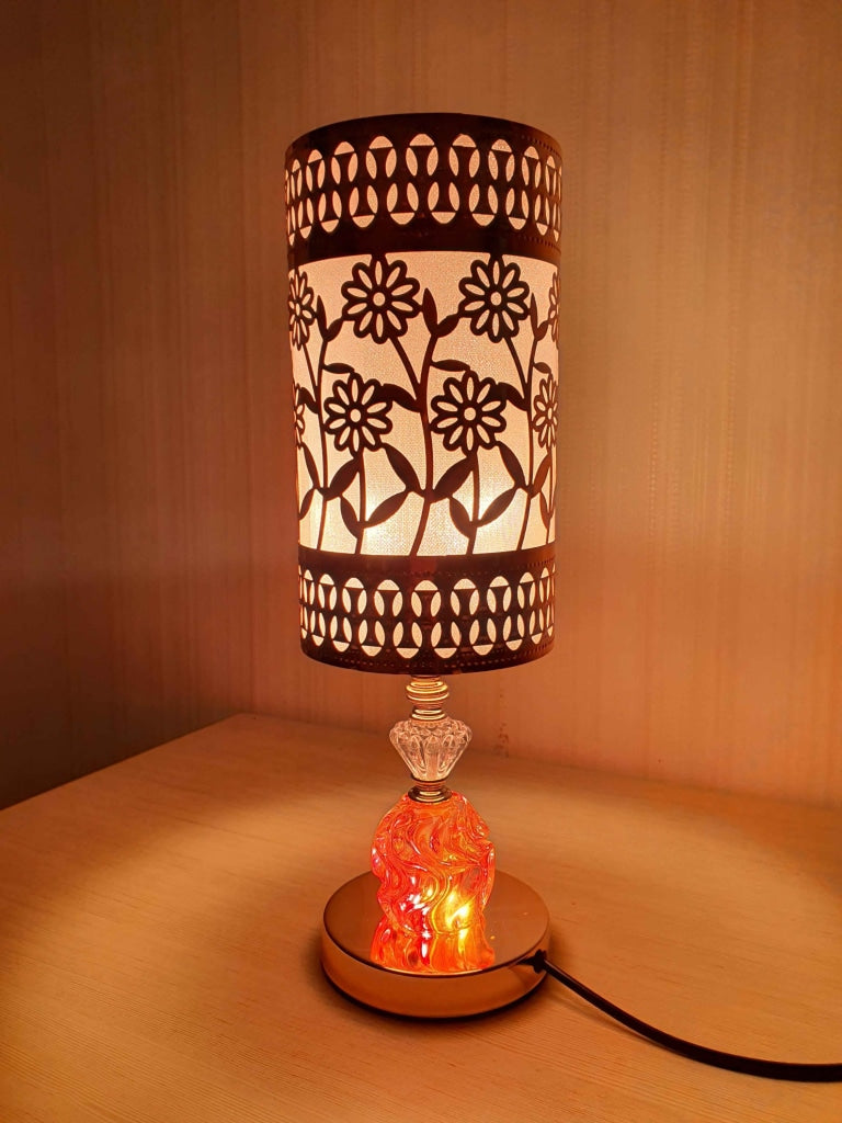 FunkyDecors Vintage Style Vertical Table Lamp For Christmas Anniversary Birthday Gift Home And